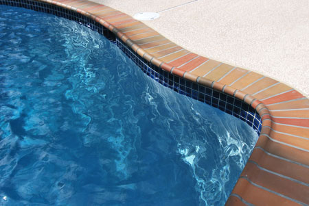 pool tiling
